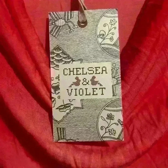 Chelsea & Violet size L beach pool cover up dress with cowl neck NWT - Picture 5 of 8